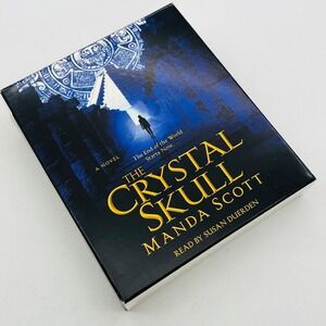 The Crystal Skull Manda Scott Audiobook 5 CD Set Read by Susan Duerden Thriller